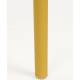 Lot de 4 Chaises Serra Woody Fauteuils de Table Polypropylène Jaune Assises de Repas Extérieures 45,5x53x80cm