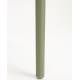 Lot de 4 Chaises Sjoerd Woody Assises de Table Polypropylène Vert Mobilier Extérieur Empilable 45x52x82cm