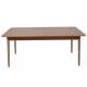 Table de Repas Kassel Athezza Table à Manger Rectangulaire Extensible Table avec Rallonge 75x90x180-260cm