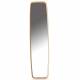 Miroir Psyché Laoul Athezza Miroir en Bois Finition Chêne Clair Décoration à Poser 4x40x160cm