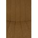 Fauteuil Jax Ocre Bouclé Woody Tendance Siège de Salon Cosy 66x78x81cm