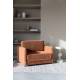 Table d'Appoint Lars Ivoire Woody Bout de Canapé en Acier Sellette Design Finition Brillante 31x31x59cm