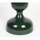 Table d'Appoint Lars Vert Woody Bout de Canapé en Acier Sellette Design Finition Brillante 31x31x59cm