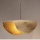 Supension Nacho Athezza Luminaire en Herbier Marin et Acier Lustre Design 36x39x91cm