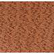 Chaise Fenna Dutchbone Assise en Acier Noir et Tissu Bouclette Terracotta Siège de Table Tendance 54x57x81,5cm