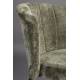 Lot de Deux Chaises Georgia Dutchbone Duo d'Assises en Velours Vert et Acier Noir Fauteuils de Table 60x62x78cm