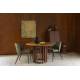 Lot de Deux Chaises Georgia Dutchbone Duo d'Assises en Velours Vert et Acier Noir Fauteuils de Table 60x62x78cm