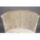 Lot de Deux Chaises Georgia Dutchbone Duo d'Assises en Velours Beige et Acier Noir Fauteuils de Table 60x62x78cm