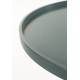Table Basse Jason Console Table d'Appoint Zuiver Bois et Métal Bleu 42x69x69cm