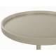 Table d'Appoint Jason Console Table Basse Zuiver Bois et Métal Beige 46x46x56cm