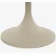 Table Basse Jason Console Table d'Appoint Zuiver Bois et Métal Beige 42x69x69cm