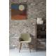 Chaise Taylor Dutchbone Fauteuil de Table en Frêne et Velours Vert Assise Seventies 56,5x59,5x83,5cm
