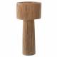 Lampadaire Yagrine Athezza Luminaire sur Pied en Bambou Eclairage Boheme Couleur Naturelle 45x45x100cm