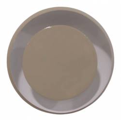 Applique Target Athezza Eclairage Mural en Acier Emaillé Noisette Luminaire 13x38x38cm