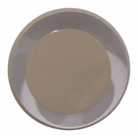 Applique Target Athezza Eclairage Mural en Acier Emaillé Noisette Luminaire 13x38x38cm