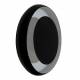 Applique Target Athezza Eclairage Mural en Acier Emaillé Noir Luminaire 13x38x38cm