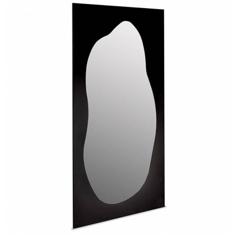 Miroir Carberry Athezza Glace sur Fond Bois Miroir Mural Rectangulaire 4x68x150cm