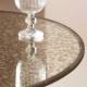 Table Basse Mafra Signature Bout de Canapé Chêne et Verre Antique Sellette d’appoint Bi-Matière Design 45x60x60cm