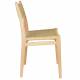 Duo de Chaises Cécile Dutchbone Lot d’Assises en Bois et Cordage Fauteuils de Repas 47,1x50,2x81,3cm
