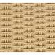 Tabouret de Bar Cécile Dutchbone Chaise de Comptoir en Bois Finition Noyer et Cordage Chaise Haute 47x48x95,5cm
