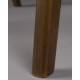 Lot de Deux Chaises Adamello Dutchbone Duo d'Assises en Hévéa et Tissu Vert Fauteuils de Table Seventies 54,5x58x74cm