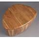 Table Basse Ayla Dutchbone Table de Salon en Acacia Guéridon Géometrique 28x45x58cm