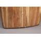 Table Basse Ayla Dutchbone Table de Salon en Acacia Guéridon Géometrique 28x45x58cm