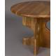 Table Basse Morgan Dutchbone Table de Salon en Acacia Massif Sellette Ronde Guéridon 45x60x60cm