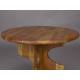 Table Basse Morgan Dutchbone Table de Salon en Acacia Massif Sellette Ronde Guéridon 45x60x60cm