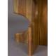 Table Basse Morgan Dutchbone Table de Salon en Acacia Massif Sellette Ronde Guéridon 45x60x60cm