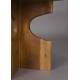 Table Basse Morgan Dutchbone Table de Salon en Acacia Massif Sellette Ronde Guéridon 45x60x60cm