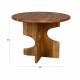 Table Basse Morgan Dutchbone Table de Salon en Acacia Massif Sellette Ronde Guéridon 45x60x60cm