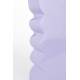 Vase Curves S Zuiver Soliflore Design Finition Lilas Décoration à Poser Originale 6x11x21cm