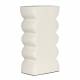 Vase Curves S Zuiver Soliflore Design Finition Beige Décoration à Poser Originale 6x11x21cm