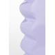 Vase Curves L Zuiver Soliflore Design Finition Lilas Décoration à Poser Originale 8x14x27cm