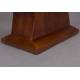 Guéridon Pilaster Dutchbone Table d'Appoint en Manguier Sellette Rectangulaire