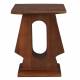 Guéridon Pilaster Dutchbone Table d'Appoint en Manguier Sellette Rectangulaire