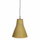 Superbe Suspension Lustre Plafonnier Lampe à Suspendre Luminaire Electrique 1 Ampoule Eclairage en Métal Patiné Ocre 18x172cm
