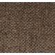Fauteuil Tissu Flower Dutchbone Vintage Tendance Siège de Salon Marron 74x76x86cm