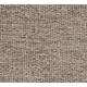Fauteuil Lounge Babington Dutchbone Siège de Salon en Bois et Tissu Chiné Marron Assises Rétro 65x71x74,3cm