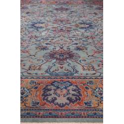 Tapis Bid Dutchbone Carpette Salon Tissu Vieux Vert 2 Tailles