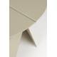 Guéridon Foldy Zuiver Sellette Ronde en Acier Beige Table d'Appoint Design 40x40x45,8cm