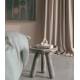 Guéridon Cosmopolitan Zuiver Sellette Ronde en Marbre Marron Table d'Appoint à 3 Pieds 40x40x43,5cm