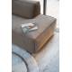 Canapé d'Angle Fat Freddy Zuiver Sofa Tissu Caramel Méridienne Gauche Banquette de Salon 72x188x308cm