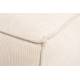 Canapé d'Angle Fat Freddy Zuiver Sofa Tissu Beige Méridienne Droite Banquette de Salon 72x188x308cm