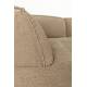 Canapé d'Angle Fat Freddy Zuiver Sofa Tissu Caramel Méridienne Droite Banquette de Salon 72x188x308cm