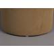 Pouf Aditi Dutchbone Assise d'Appoint en Velours Marron Siège Rond Assise 1 Place 40x40x44cm