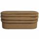 Banc Aditi Dutchbone Banquette en Velours Marron Bout de Lit Assise 35x44,5x93cm