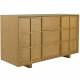 Buffet Raster Zuiver Meuble de Rangement en Bois Naturel Bahut Style Scandinave 45x70x120cm