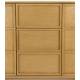 Buffet Raster Zuiver Meuble de Rangement en Bois Naturel Bahut Style Scandinave 45x70x120cm